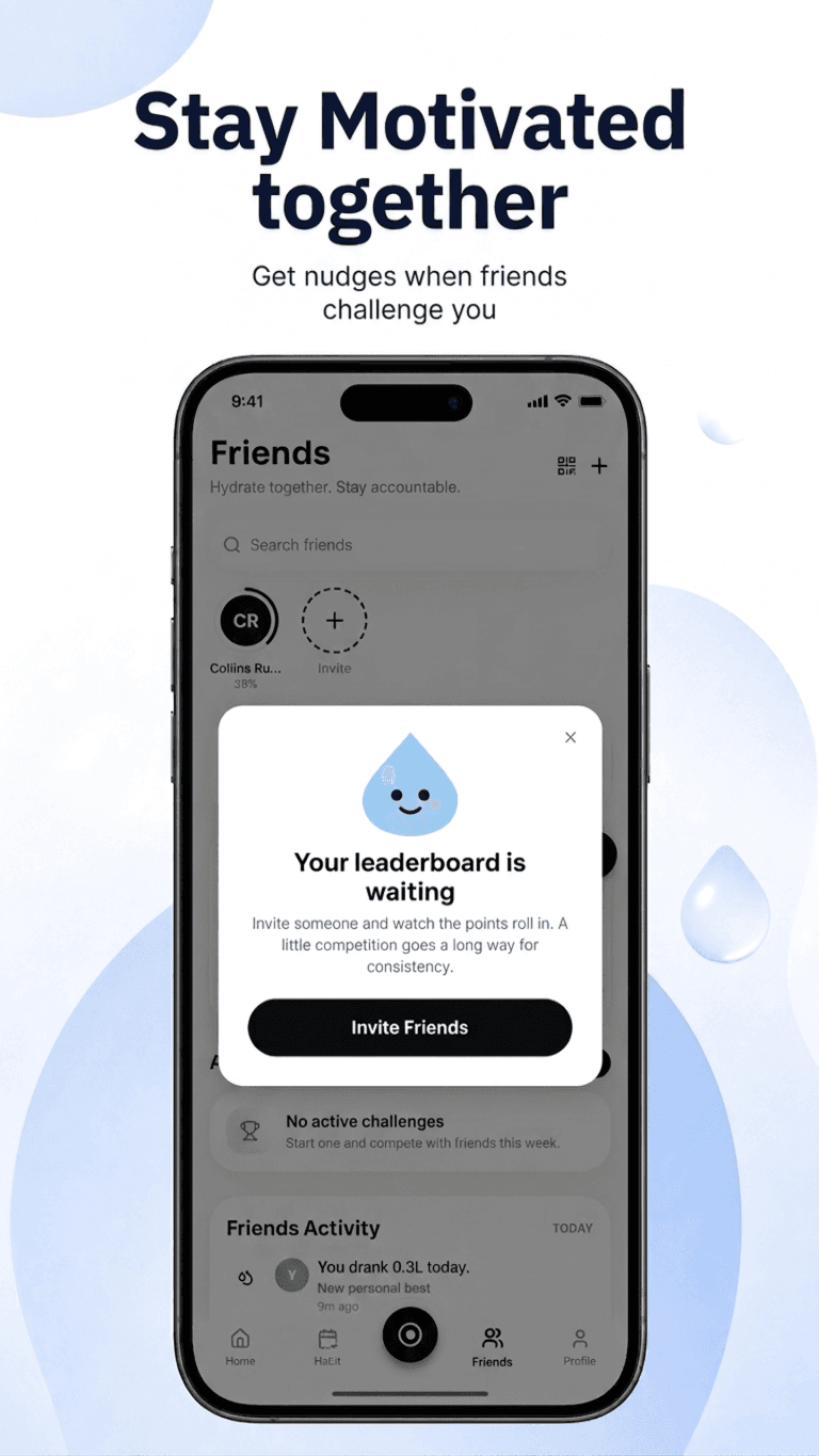 Join a friend on Wora - invite screen preview